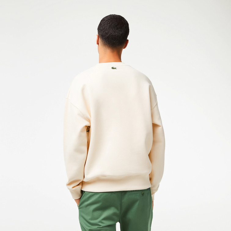 SUDADERA CON ESTAMPADO DE COCODRILO HOMBRE LACOSTE