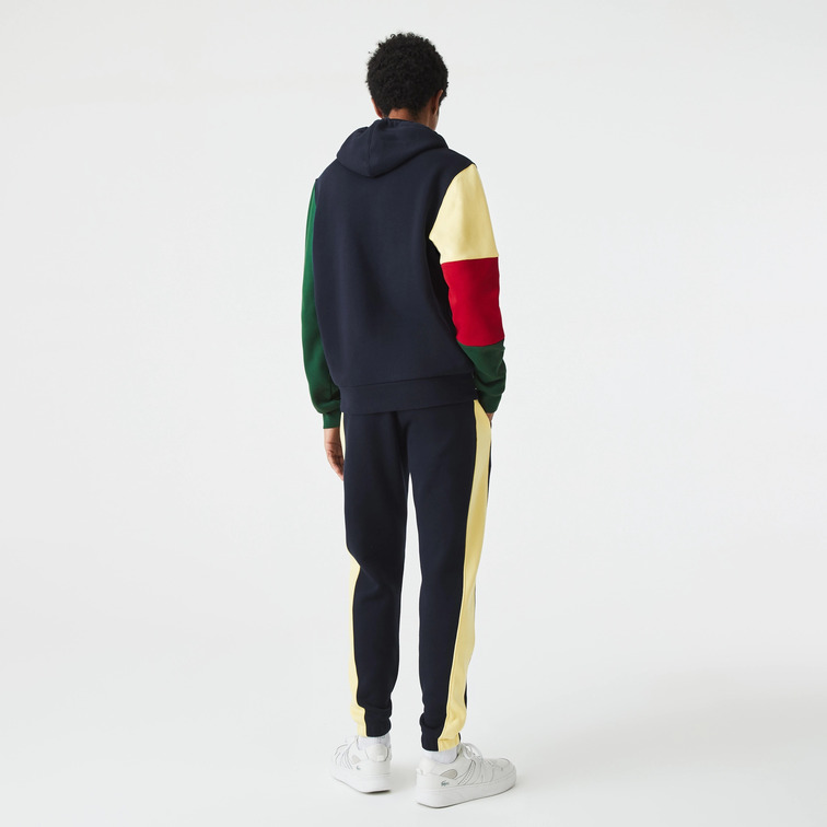 SUDADERA CON DISEÑO COLORBLOCK HOMBRE LACOSTE