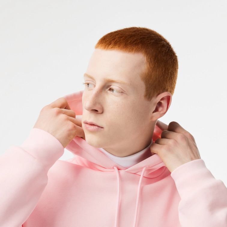 SUDADERA CON CAPUCHA HOMBRE LACOSTE DE FELPA