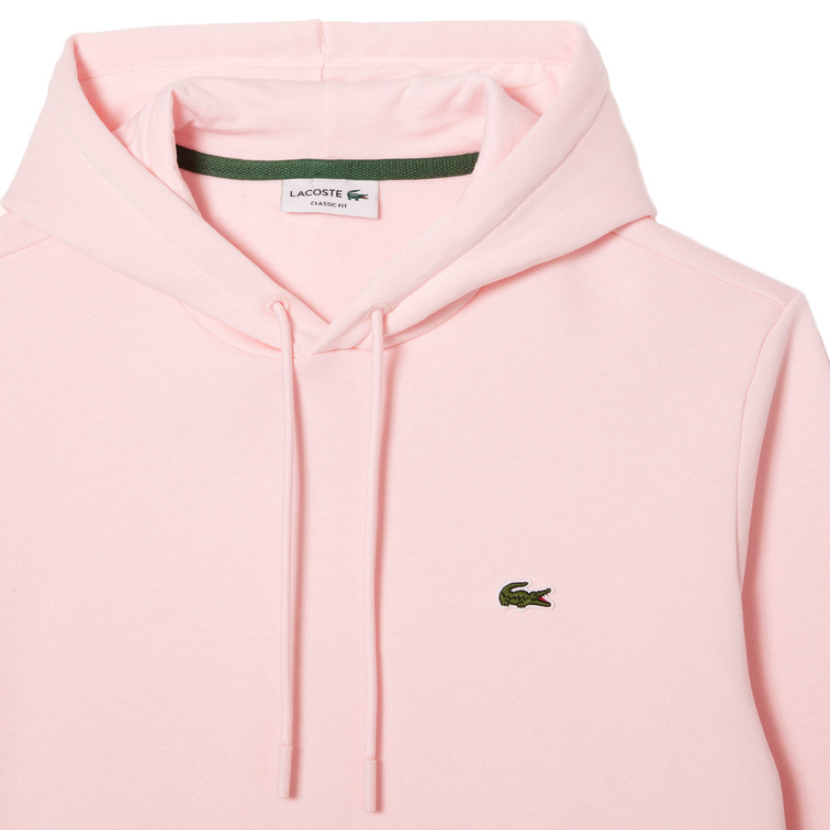 SUDADERA EN ALGODÓN ECOLÓGICO CON CAPUCHA HOMBRE LACOSTE