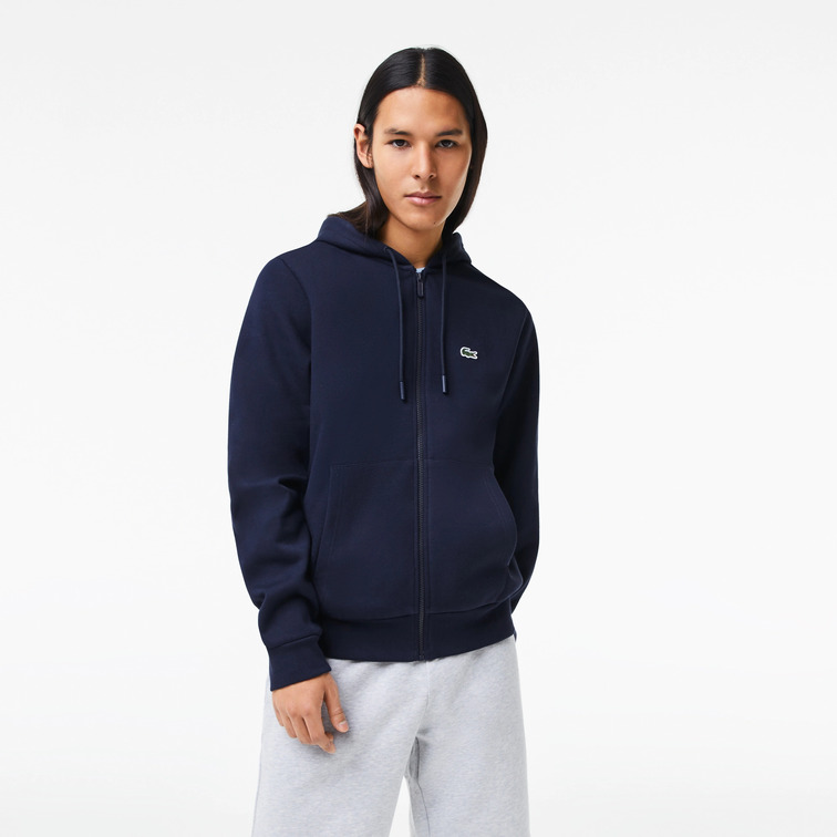 SUDADERA CON BOLSILLO TIPO CANGURO HOMBRE LACOSTE