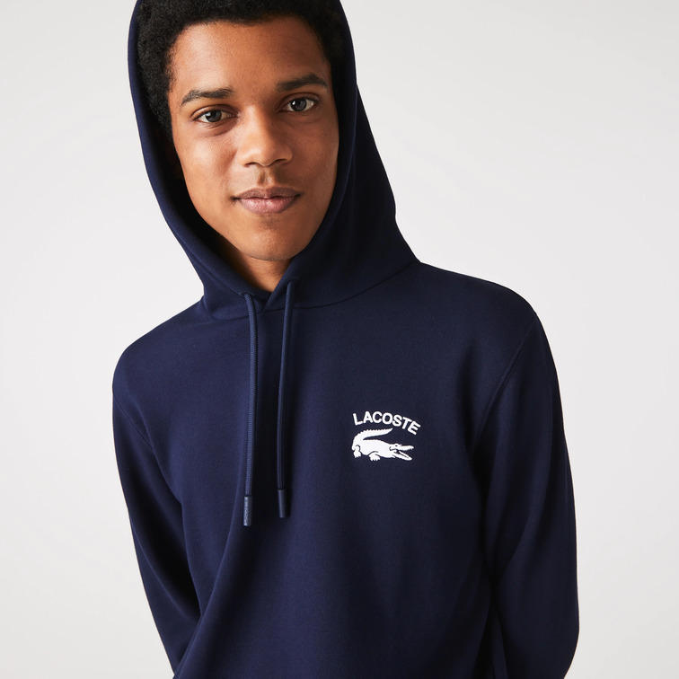 SUDADERA LISA CON CAPUCHA HOMBRE LACOSTE