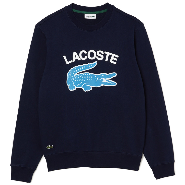 SUDADERA CON LOGO A CONTRASTE HOMBRE LACOSTE