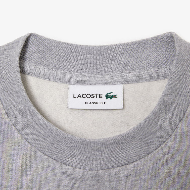 SUDADERA CON DETALLES DE LA MARCA HOMBRE LACOSTE