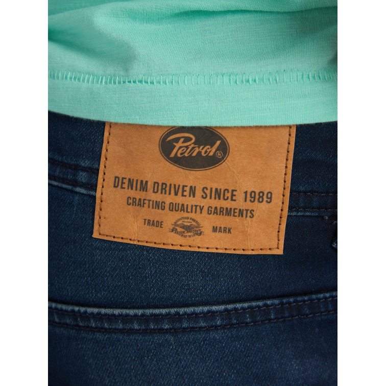 PANTALÓN CORTO HOMBRE  PETROL INDUSTRIES MEN SHORTS DENIM