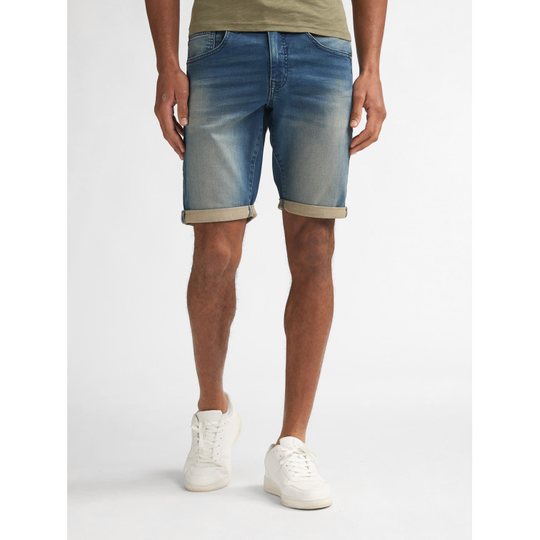 PANTALÓN CORTO HOMBRE  PETROL INDUSTRIES MEN SHORTS DENIM