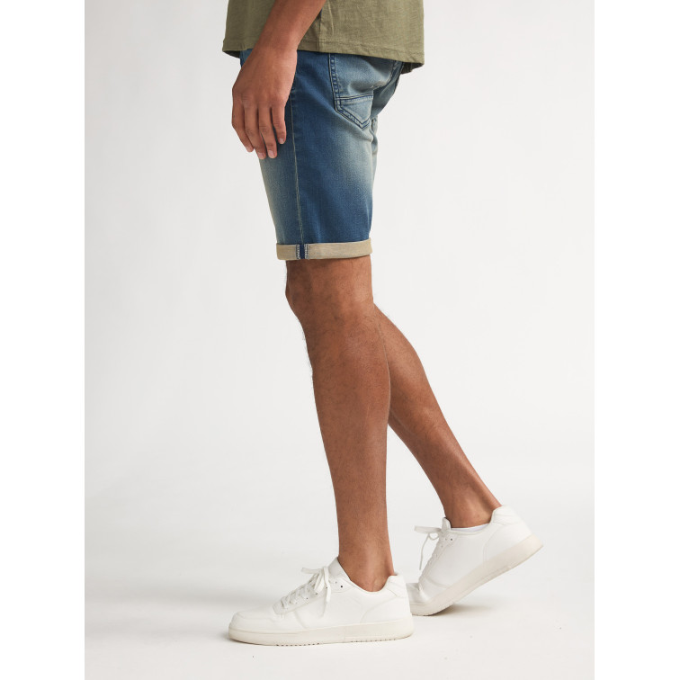 PANTALÓN CORTO HOMBRE  PETROL INDUSTRIES MEN SHORTS DENIM