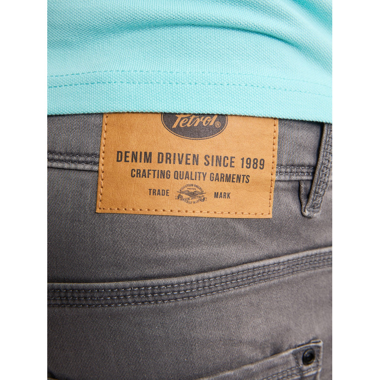 PANTALÓN CORTO HOMBRE  PETROL INDUSTRIES MEN SHORTS DENIM