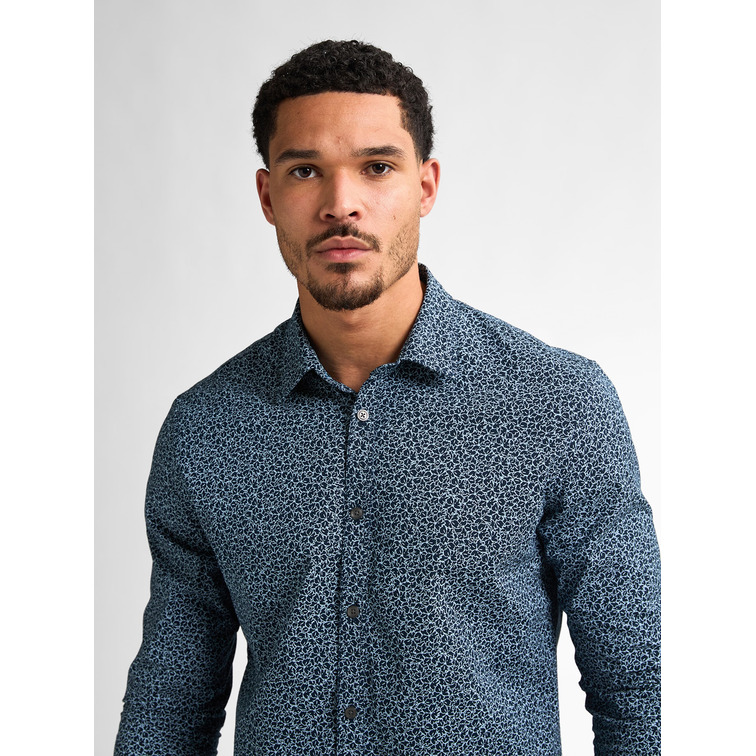 CAMISA HOMBRE  PETROL INDUSTRIES MEN SHIRT LONG SLEEVE AOP