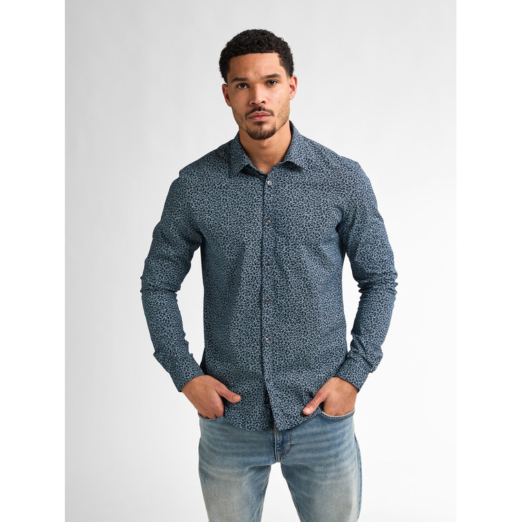 CAMISA HOMBRE  PETROL INDUSTRIES MEN SHIRT LONG SLEEVE AOP