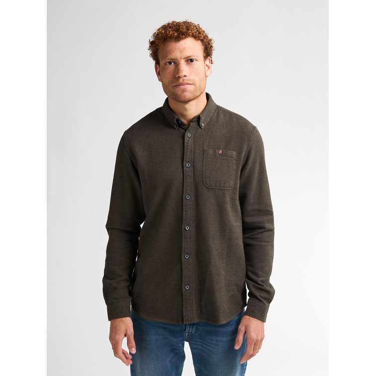 CAMISA HOMBRE  PETROL INDUSTRIES MEN SHIRT LONG SLEEVE UNI