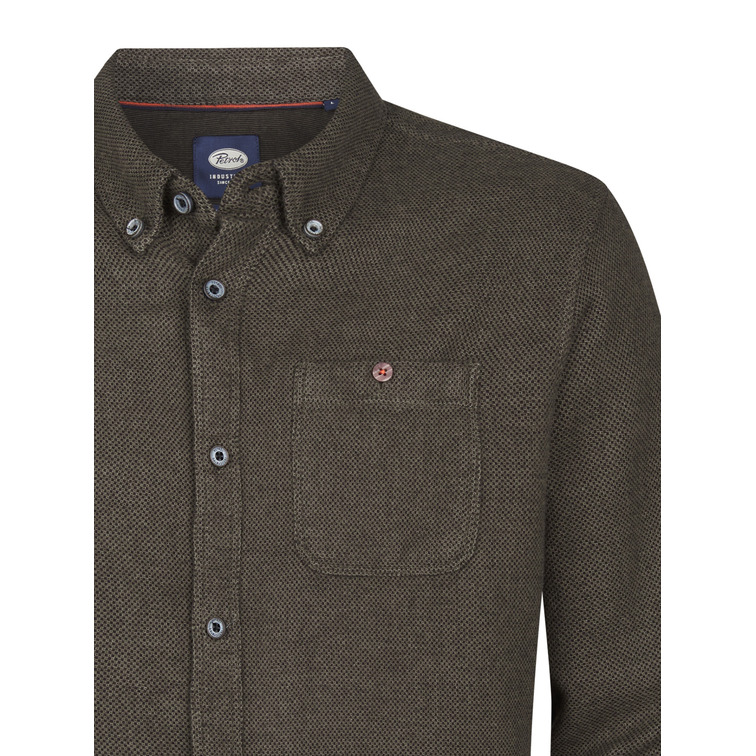 CAMISA HOMBRE  PETROL INDUSTRIES MEN SHIRT LONG SLEEVE UNI