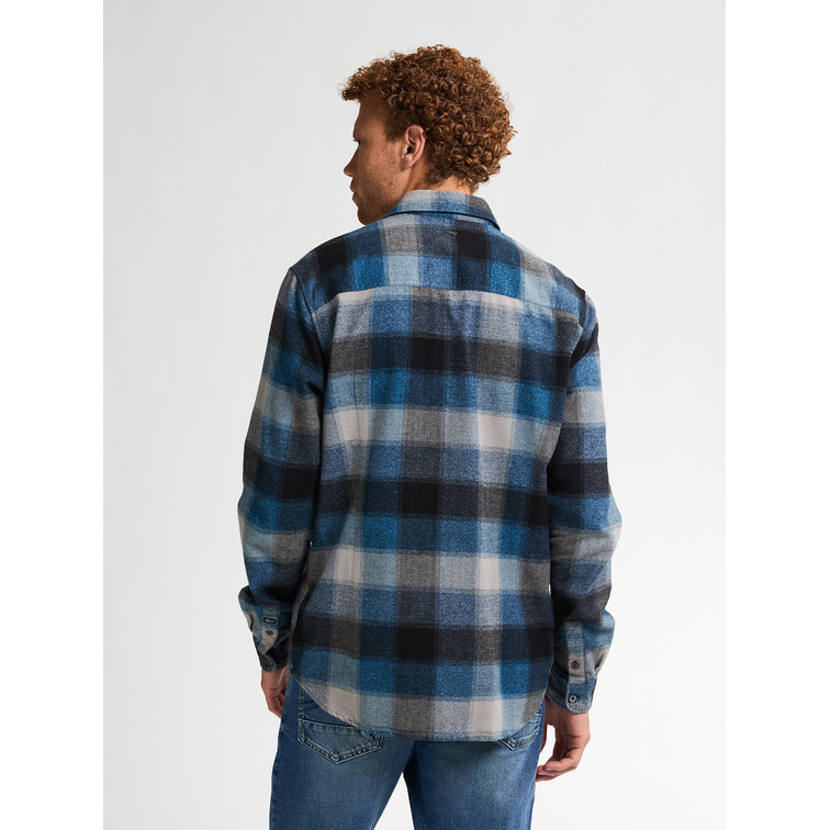 CAMISA HOMBRE  PETROL INDUSTRIES MEN SHIRT LONG SLEEVE CHECK