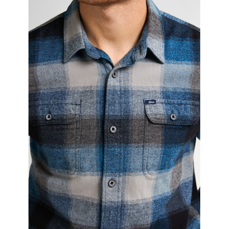 CAMISA HOMBRE  PETROL INDUSTRIES MEN SHIRT LONG SLEEVE CHECK