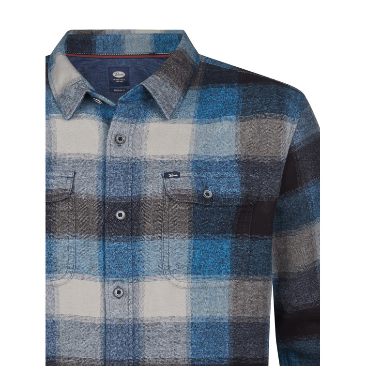 CAMISA HOMBRE  PETROL INDUSTRIES MEN SHIRT LONG SLEEVE CHECK