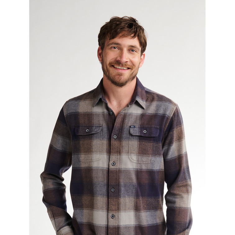 CAMISA HOMBRE  PETROL INDUSTRIES MEN SHIRT LONG SLEEVE CHECK