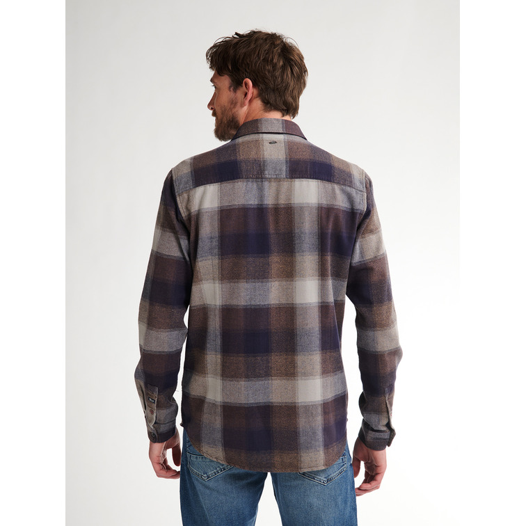 CAMISA HOMBRE  PETROL INDUSTRIES MEN SHIRT LONG SLEEVE CHECK