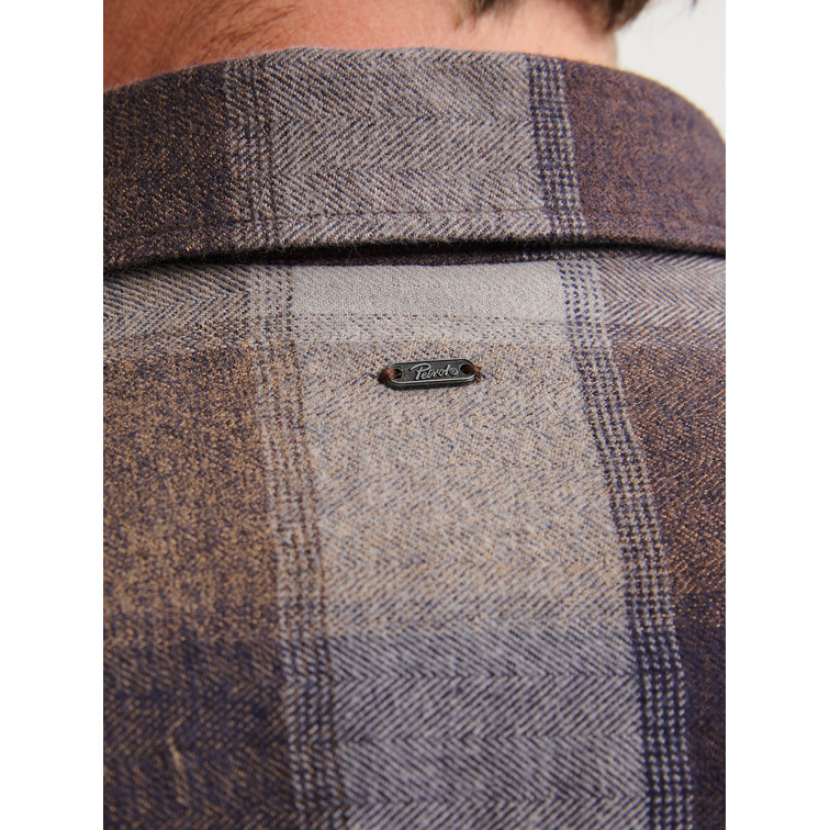 CAMISA HOMBRE  PETROL INDUSTRIES MEN SHIRT LONG SLEEVE CHECK