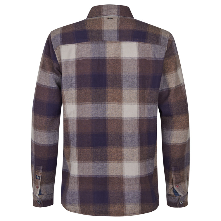 CAMISA HOMBRE  PETROL INDUSTRIES MEN SHIRT LONG SLEEVE CHECK