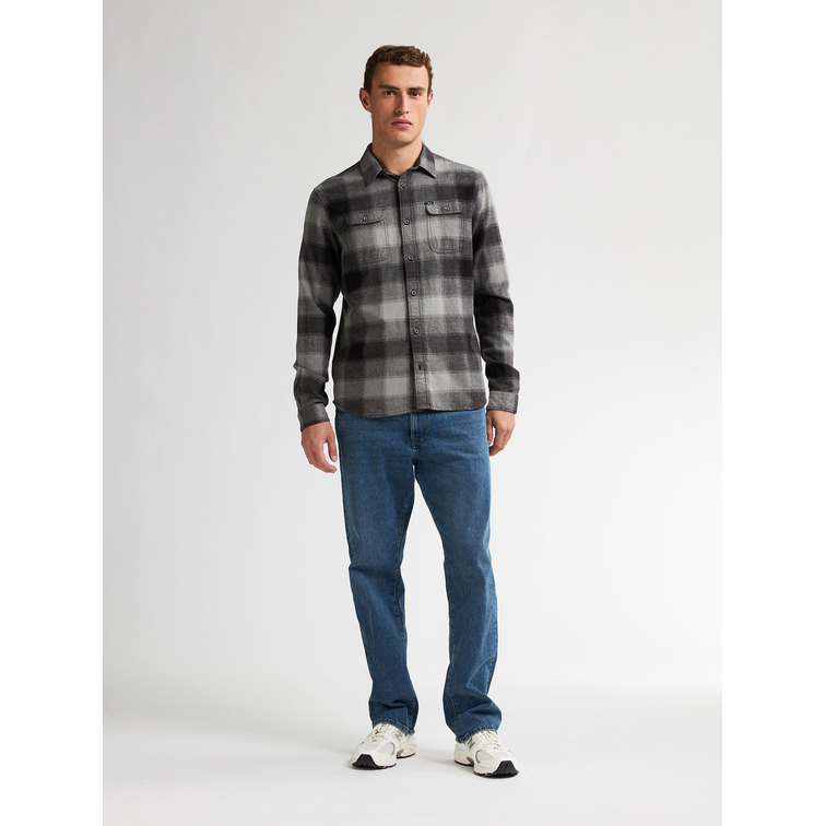 CAMISA HOMBRE  PETROL INDUSTRIES MEN SHIRT LONG SLEEVE CHECK