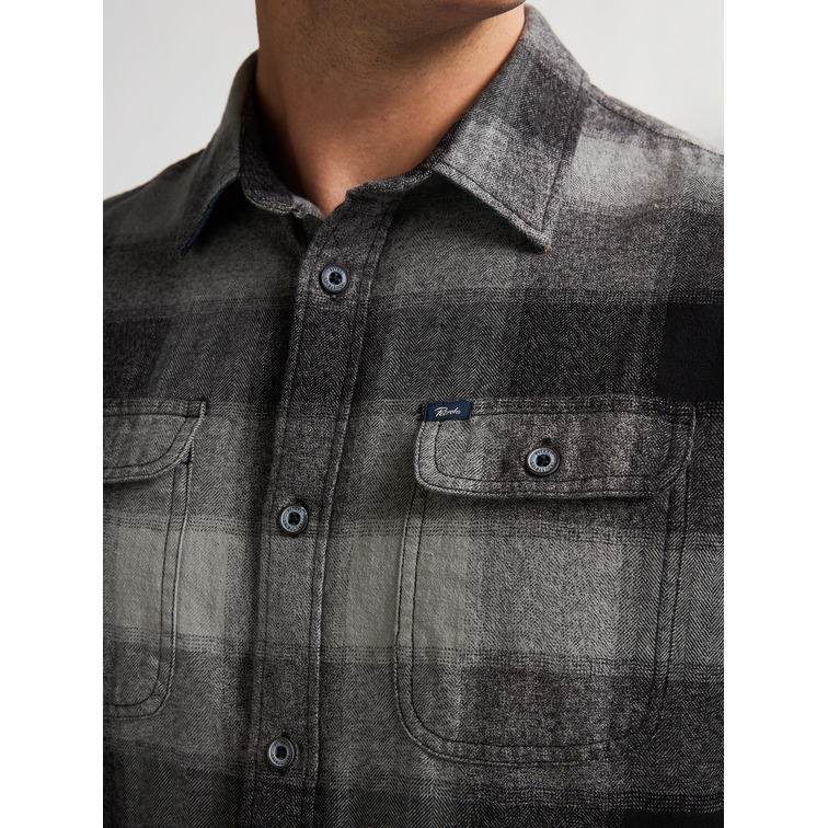 CAMISA HOMBRE  PETROL INDUSTRIES MEN SHIRT LONG SLEEVE CHECK