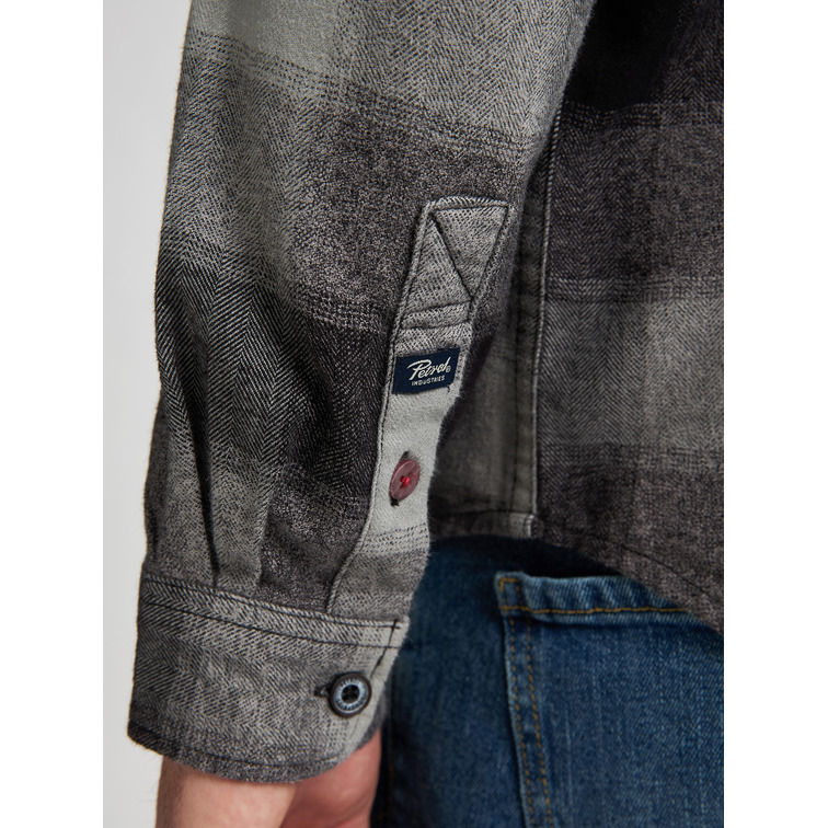 CAMISA HOMBRE  PETROL INDUSTRIES MEN SHIRT LONG SLEEVE CHECK