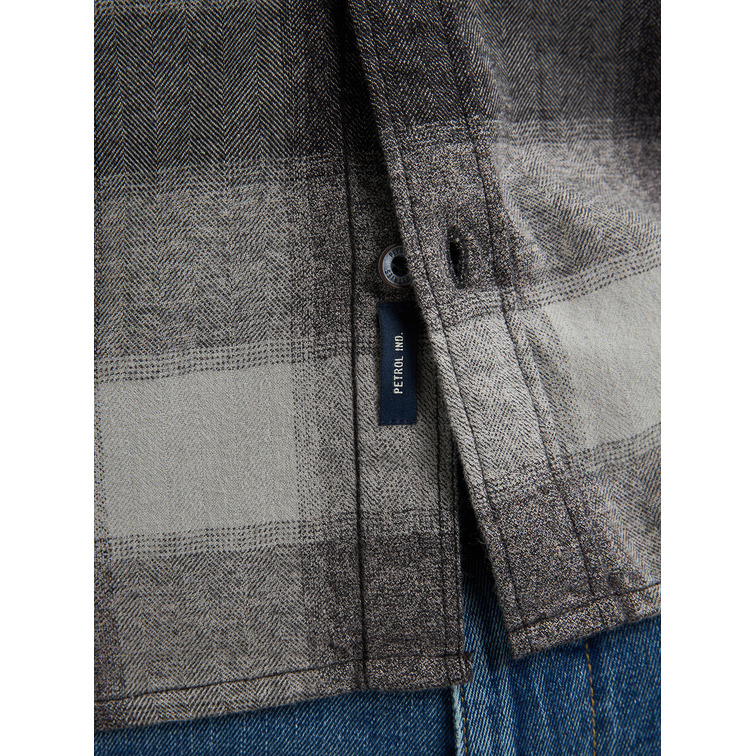 CAMISA HOMBRE  PETROL INDUSTRIES MEN SHIRT LONG SLEEVE CHECK