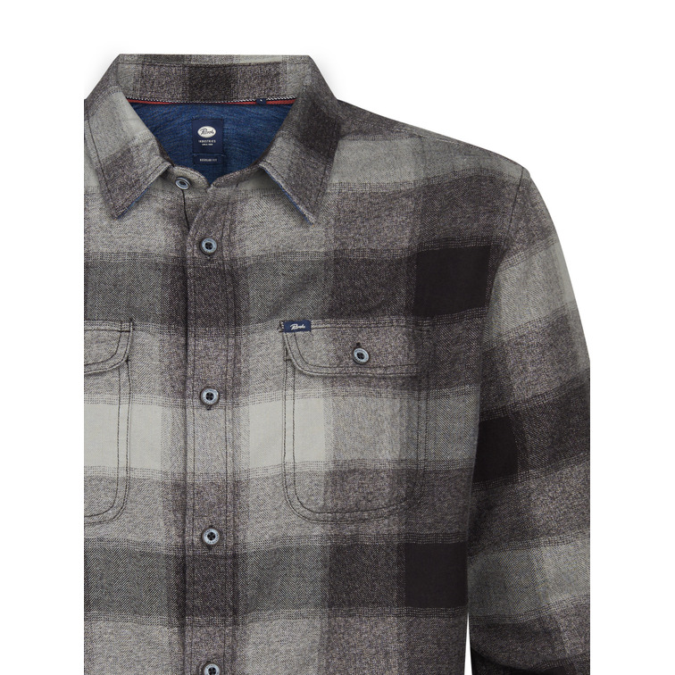 CAMISA HOMBRE  PETROL INDUSTRIES MEN SHIRT LONG SLEEVE CHECK