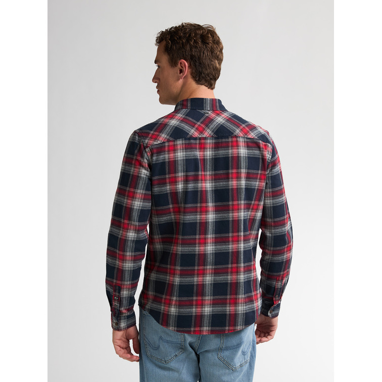 CAMISA HOMBRE  PETROL INDUSTRIES MEN SHIRT LONG SLEEVE CHECK