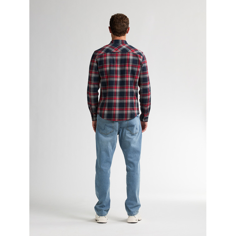 CAMISA HOMBRE  PETROL INDUSTRIES MEN SHIRT LONG SLEEVE CHECK