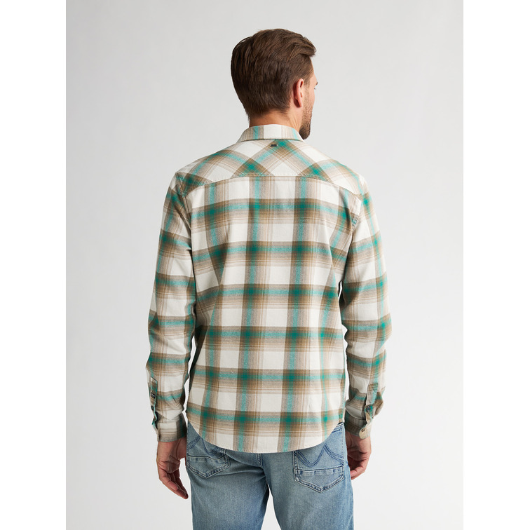 CAMISA HOMBRE  PETROL INDUSTRIES MEN SHIRT LONG SLEEVE CHECK