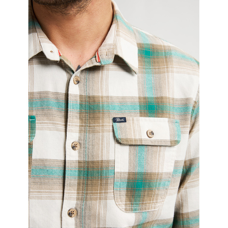 CAMISA HOMBRE  PETROL INDUSTRIES MEN SHIRT LONG SLEEVE CHECK