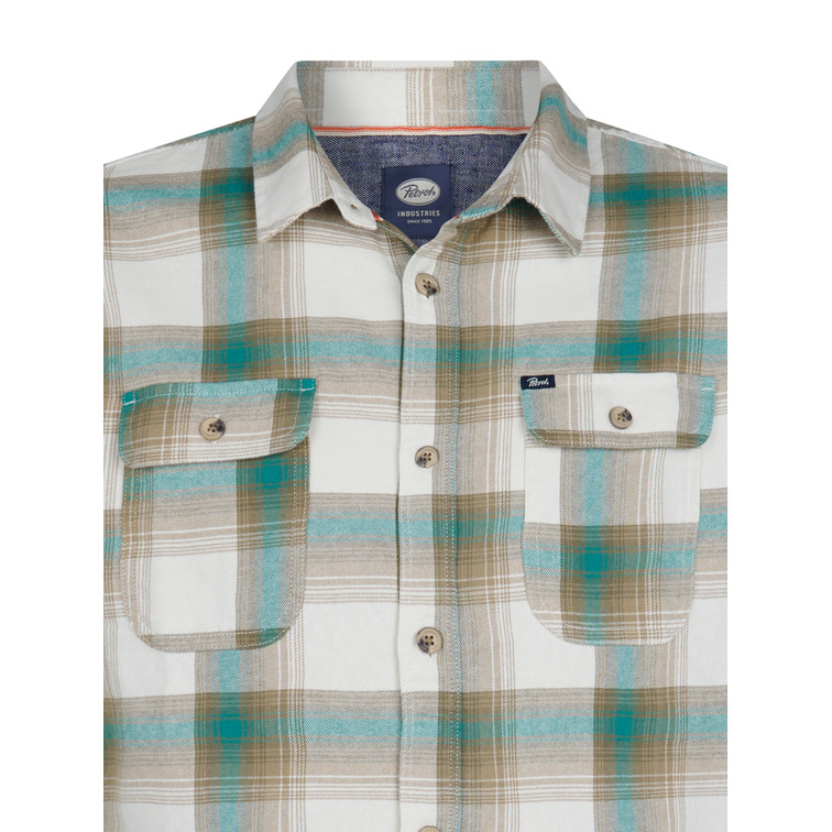 CAMISA HOMBRE  PETROL INDUSTRIES MEN SHIRT LONG SLEEVE CHECK