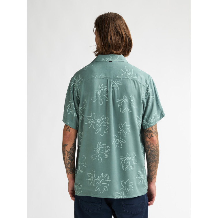 CAMISA HOMBRE  PETROL INDUSTRIES MEN SHIRT SHORT SLEEVE AOP