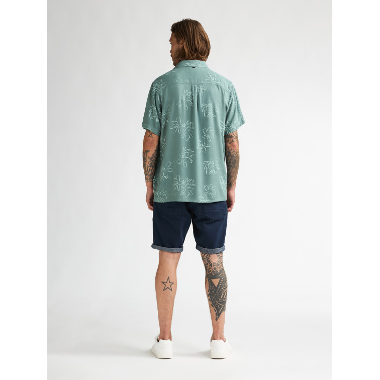 CAMISA HOMBRE  PETROL INDUSTRIES MEN SHIRT SHORT SLEEVE AOP