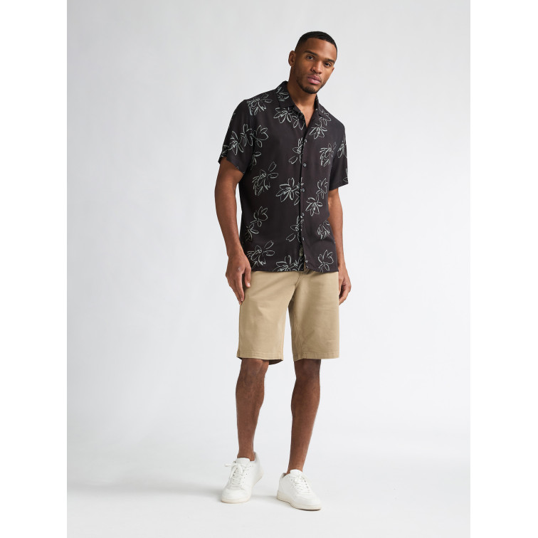 CAMISA HOMBRE  PETROL INDUSTRIES MEN SHIRT SHORT SLEEVE AOP