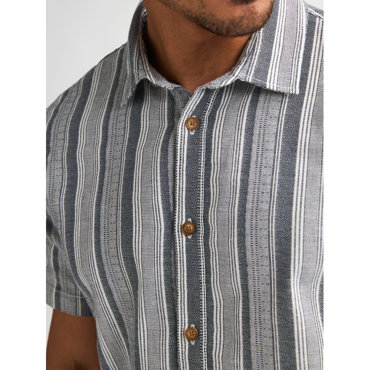 CAMISA HOMBRE  PETROL INDUSTRIES MEN SHIRT SHORT SLEEVE UNI