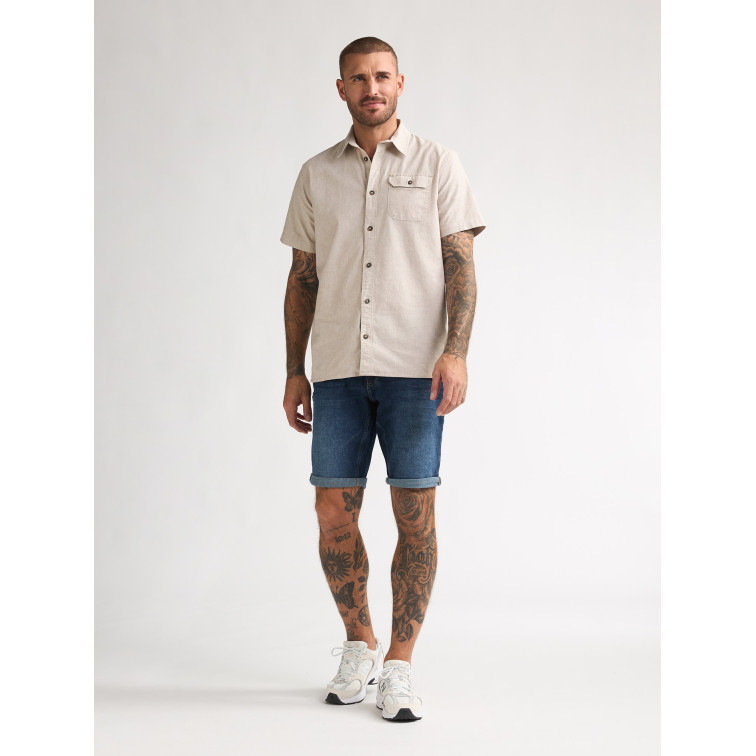 CAMISA HOMBRE  PETROL INDUSTRIES MEN SHIRT SHORT SLEEVE UNI