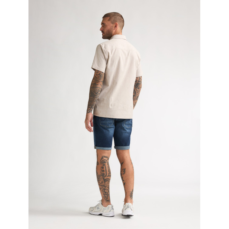 CAMISA HOMBRE  PETROL INDUSTRIES MEN SHIRT SHORT SLEEVE UNI