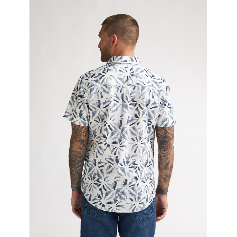 CAMISA DE MANGA CORTA HOMBRE PETROL INDUSTRIES ESTAMPADA