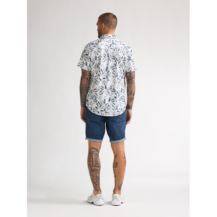 CAMISA DE MANGA CORTA HOMBRE PETROL INDUSTRIES ESTAMPADA
