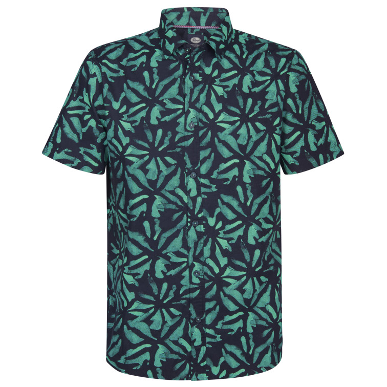 CAMISA HOMBRE  PETROL INDUSTRIES MEN SHIRT SHORT SLEEVE AOP