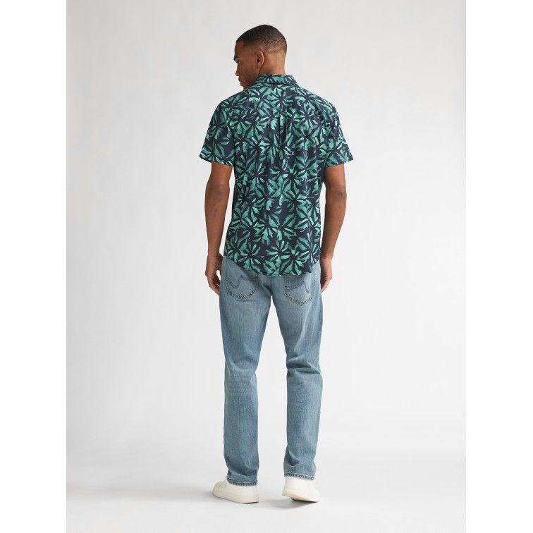 CAMISA HOMBRE  PETROL INDUSTRIES MEN SHIRT SHORT SLEEVE AOP