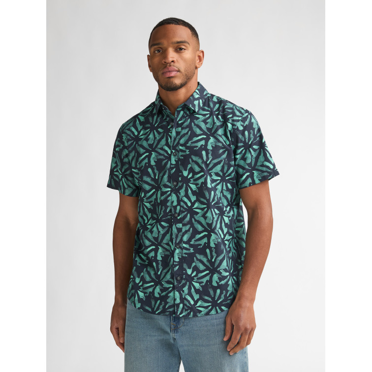 CAMISA HOMBRE  PETROL INDUSTRIES MEN SHIRT SHORT SLEEVE AOP