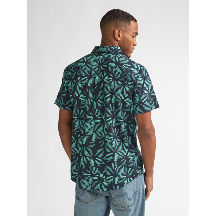 CAMISA HOMBRE  PETROL INDUSTRIES MEN SHIRT SHORT SLEEVE AOP