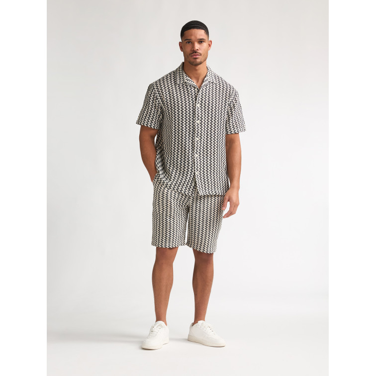 CAMISA HOMBRE  PETROL INDUSTRIES MEN SHIRT SHORT SLEEVE AOP