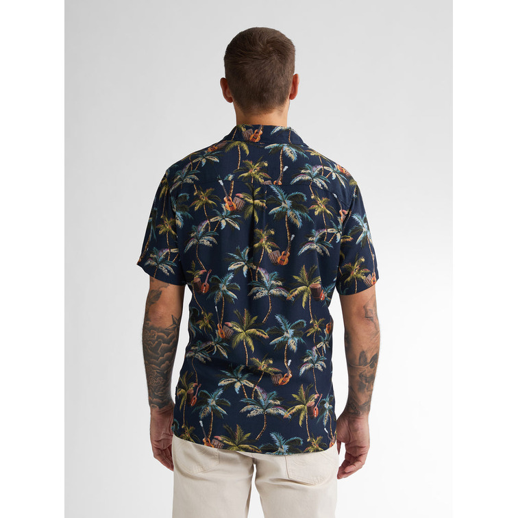 CAMISA HOMBRE  PETROL INDUSTRIES MEN SHIRT SHORT SLEEVE AOP