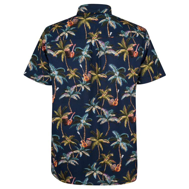 CAMISA HOMBRE  PETROL INDUSTRIES MEN SHIRT SHORT SLEEVE AOP