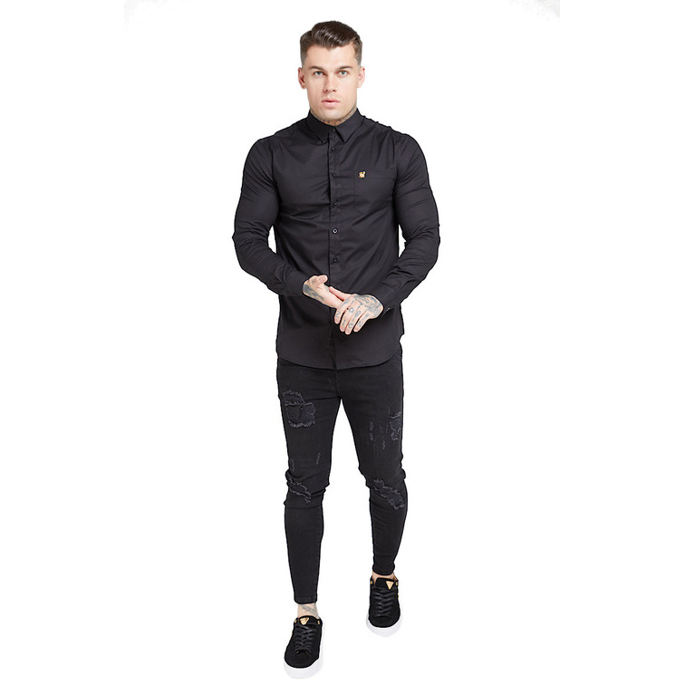 CAMISA HOMBRE  SIKSILK L/S SMART SHIRT