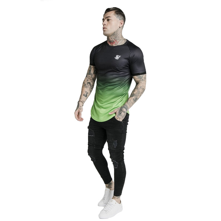 CAMISETA HOMBRE  SIKSILK SIKSILK S/S  FADE TECH TEE